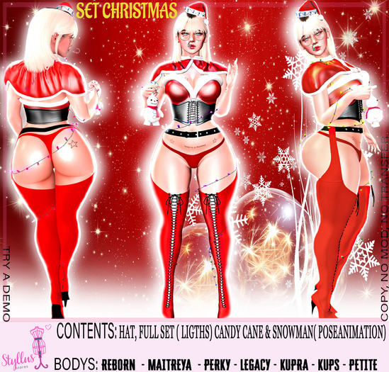 *Styllus Store*  Set Christmas