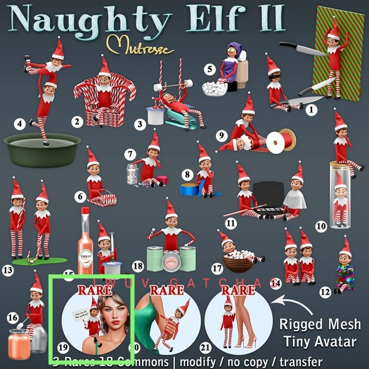19. Mutresse-Naughty Elf II RARE