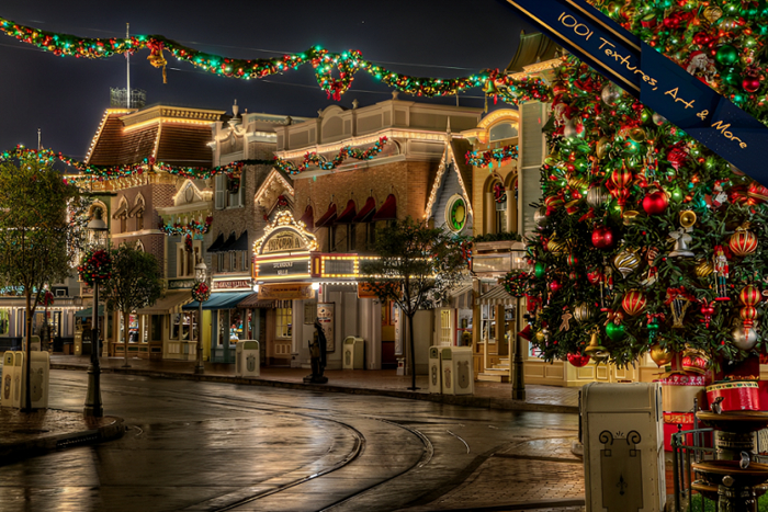 Christmas Streets 1 Full Perm Texture
