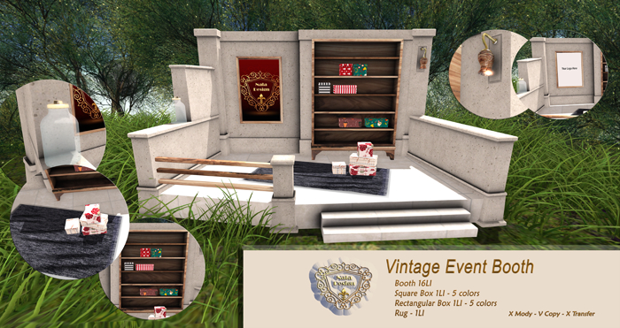 Nala Designs - Vintage Event Booth