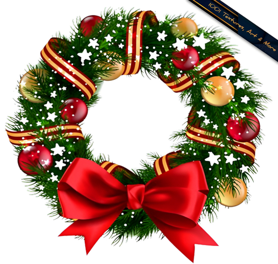 Christmas Wreath 3 Alpha Textures - Full perm