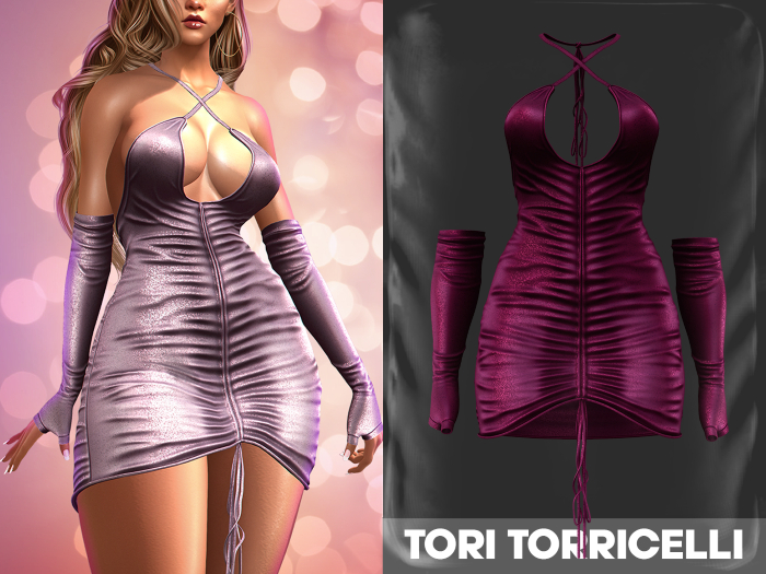 Abbi Dress | Wildberry Stripe