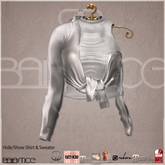 Baiastice_Anteja Sweater & Shirt-Silver