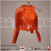 Baiastice_Anteja Sweater & Shirt-Lava