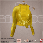 Baiastice_Anteja Sweater & Shirt-Jonquil
