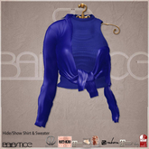 Baiastice_Anteja Sweater & Shirt-Blue