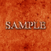 Zoy Texture [ Snow Road 03 ] Seamless - Orange