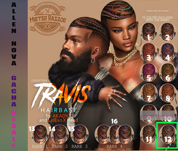 12. MR Travis Hairbase