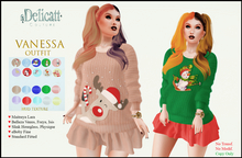 #PROMO#Delicatt Couture - Vanessa Outfit Christmas - 2022#Dec#04