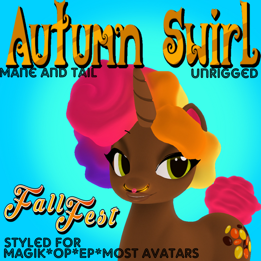 [DoxBox]Autumn Swirl Mane and Tail