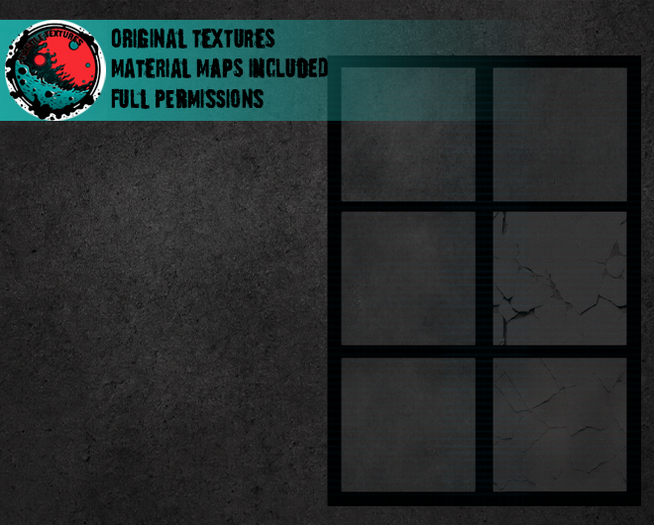 ::T:: Materials Texture: Concrete Set 1-6d (15% off)