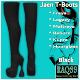[R39] Jaen T-Boots-Black