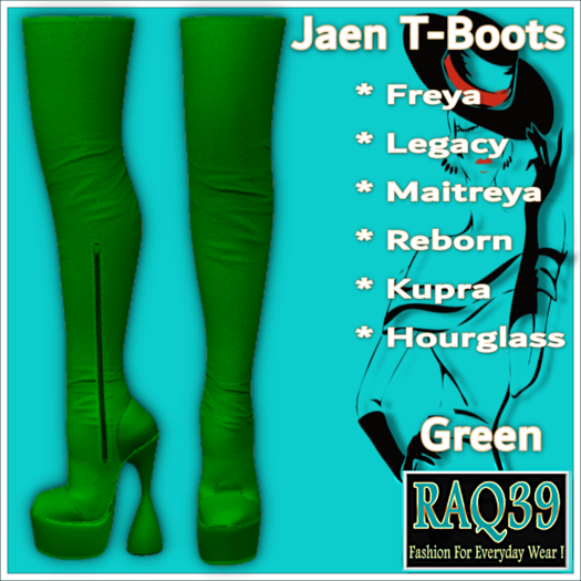 [R39] Jaen T-Boots-Green
