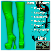 [R39] Jaen T-Boots-Lime