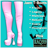 [R39] Jaen T-Boots-Pink