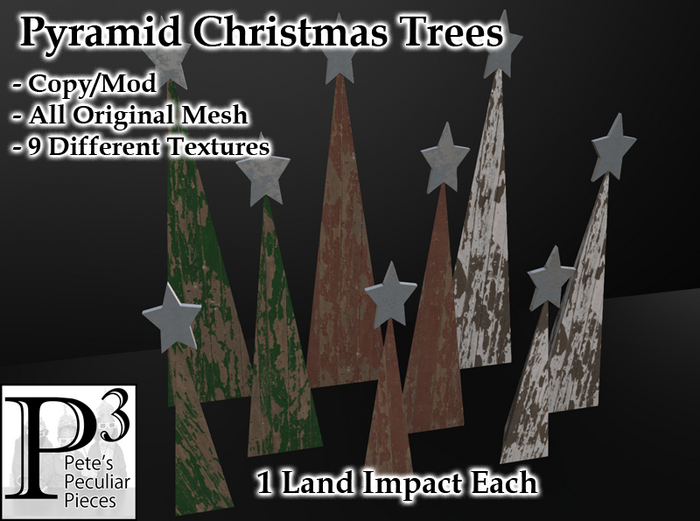 [P3] - Pyramid Christmas Trees