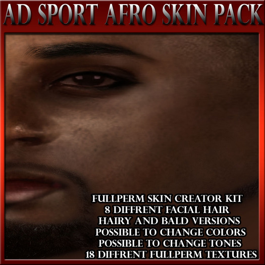 AD Sport - AFRO SKIN CREATOR KIT 2011