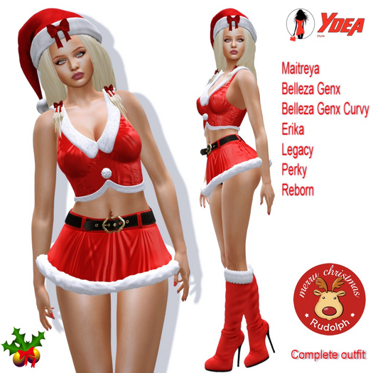 *Ydea* Xmas Babe Outfit