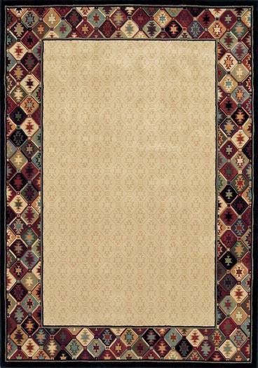SO Rugs Southwest Collection - Desert Bloom Border