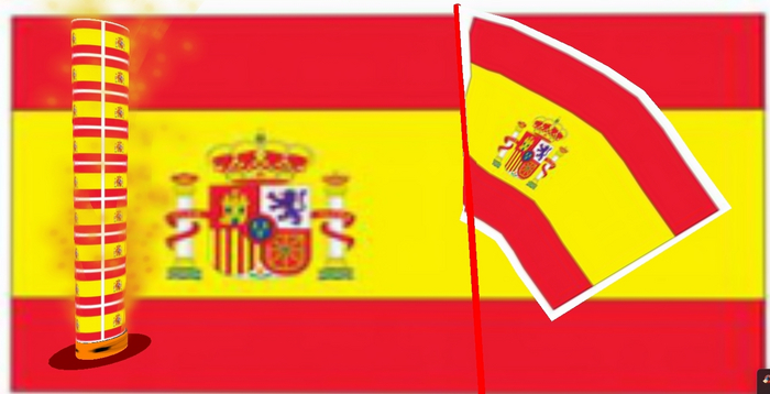 CHAPEAU DRAPEAU  espagne  market