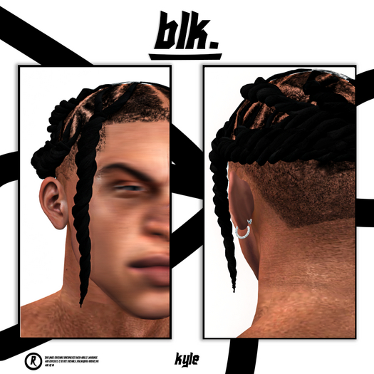 bLk Kyle braids