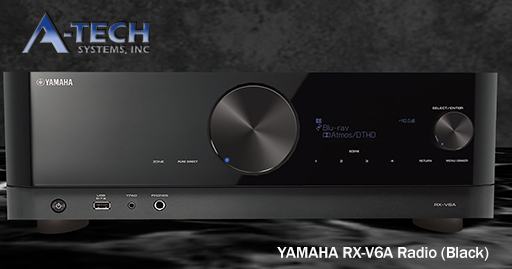 A-Tech - Yamaha RX-V6A Radio (Black)