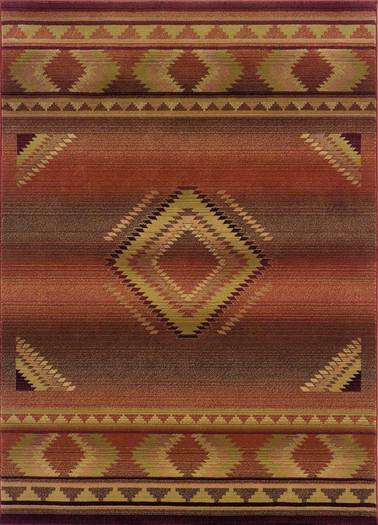 SO Rugs Southwest Collection - Tribal Copper