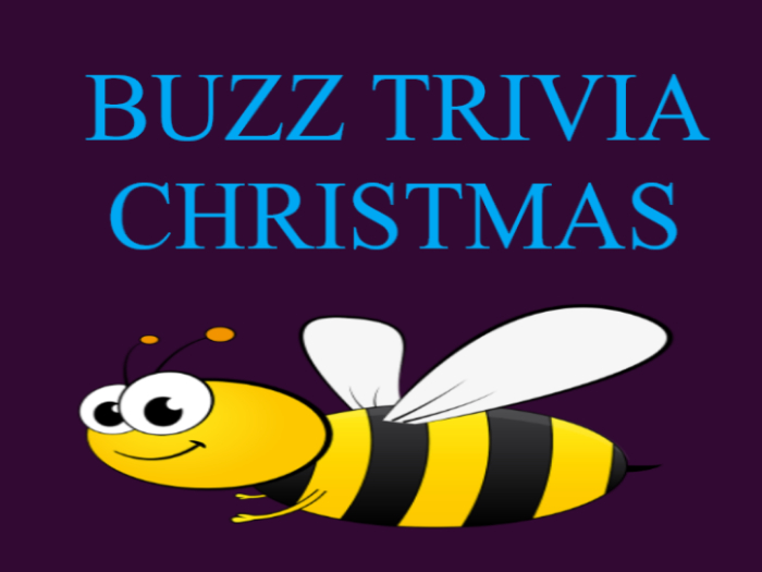 Buzz Trivia Christmas