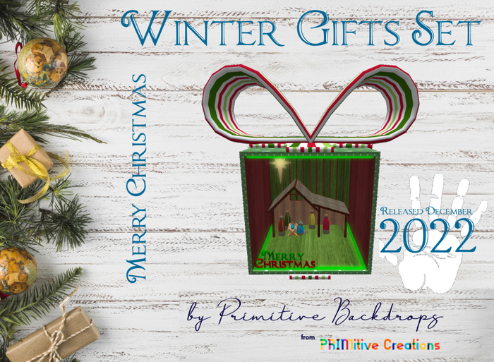 PRIMitive Backdrops - Merry Christmas Gift 2023