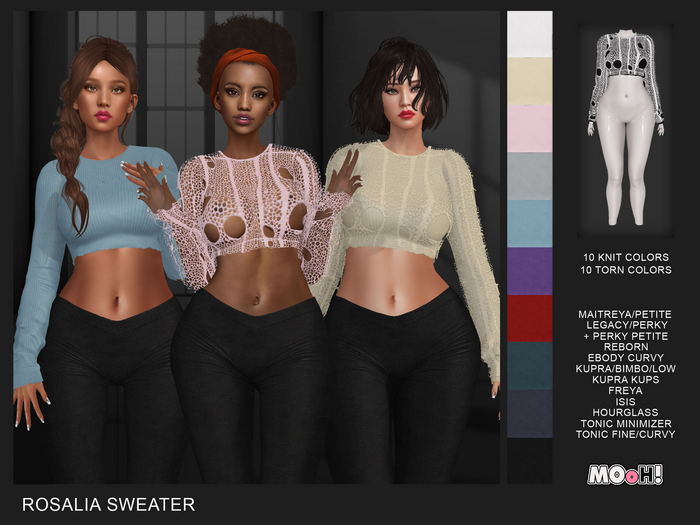MOoH! Rosalia sweater (Add)