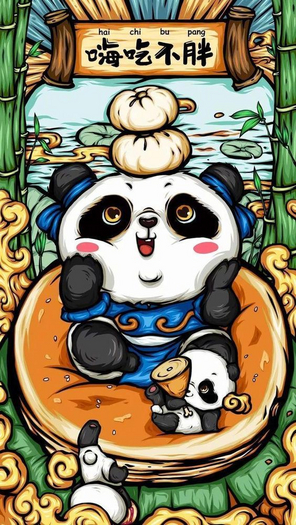 PsychoKat ~ Panda Set #3