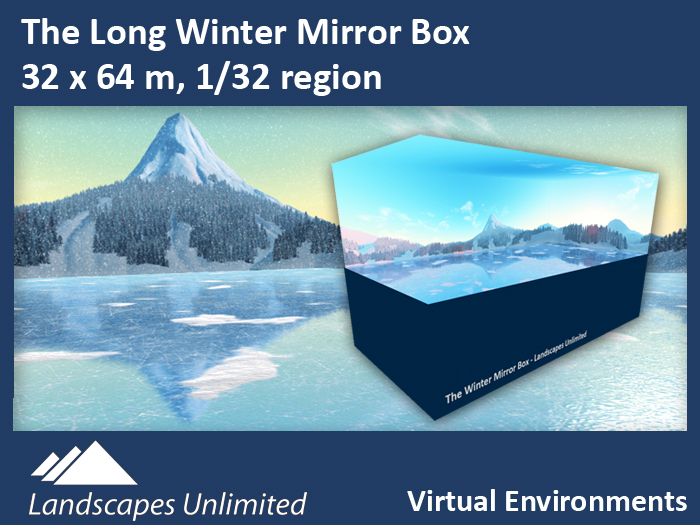 THE LONG MIRROR BOX 2.0 WINTER - 32x64m - 2048 m2 - 1/32 region