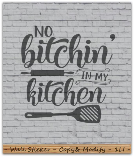 || When I'm Bored || Decor || Wall Sticker || Bitchin