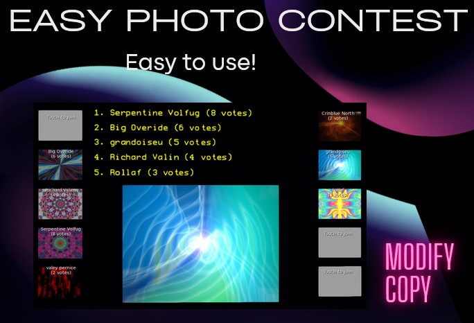 Easy Photo Contest Demo