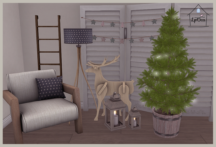 LpOca Privacy Screen/Xmas