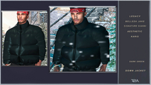 R2A-DOWN JACKET DARK GREEN