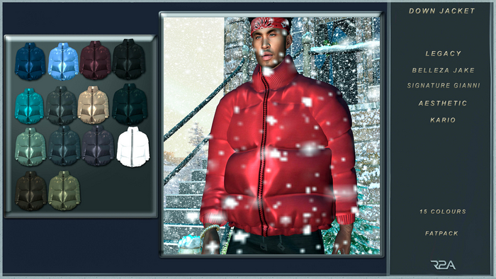 R2A-DOWN JACKET FATPACK