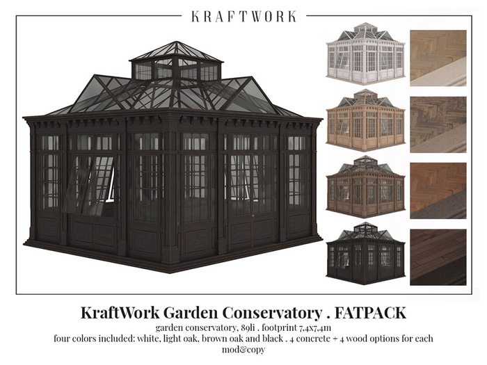KraftWork Garden Conservatory . FATPACK (Add Me)