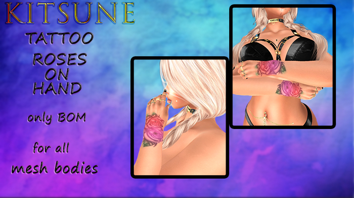 KITSUNE roses on hand