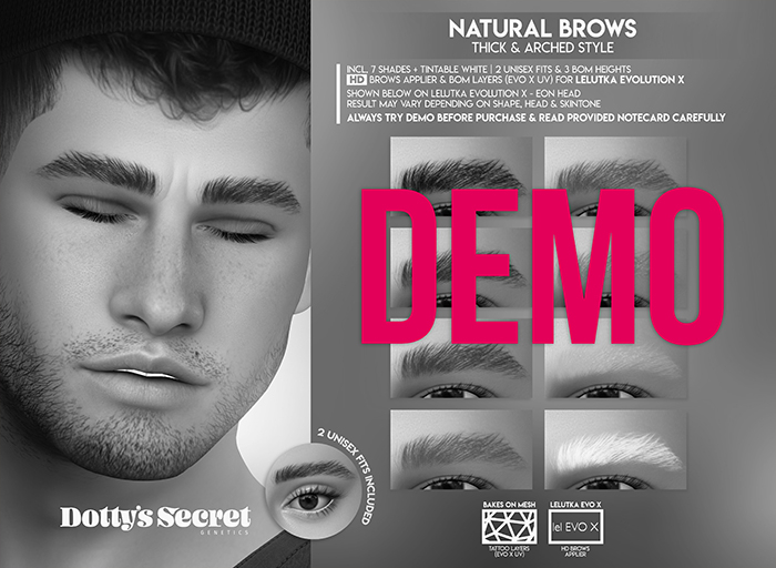 Dotty's Secret - Natural Brows - Brows [DEMO]