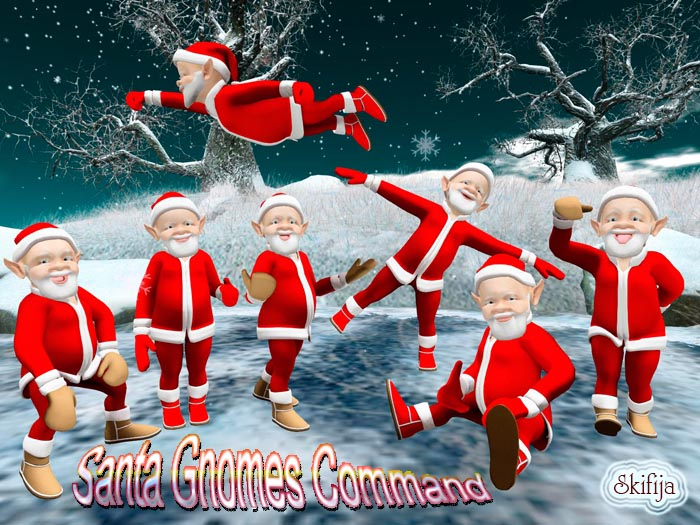 !Skifija SantaGnome SET