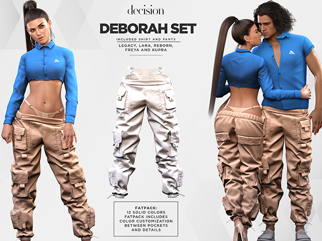 Deborah Pants - WHITE <DECISION>
