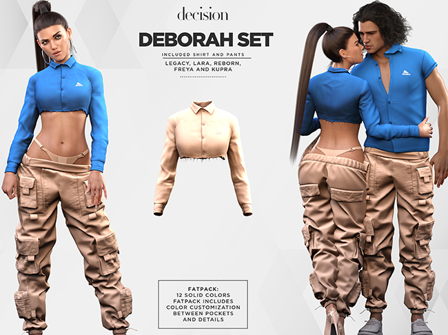 Deborah Shirt - CREAM <DECISION>