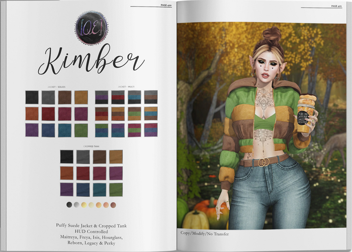 [QE] Kimber Jacket & Cropped Tank