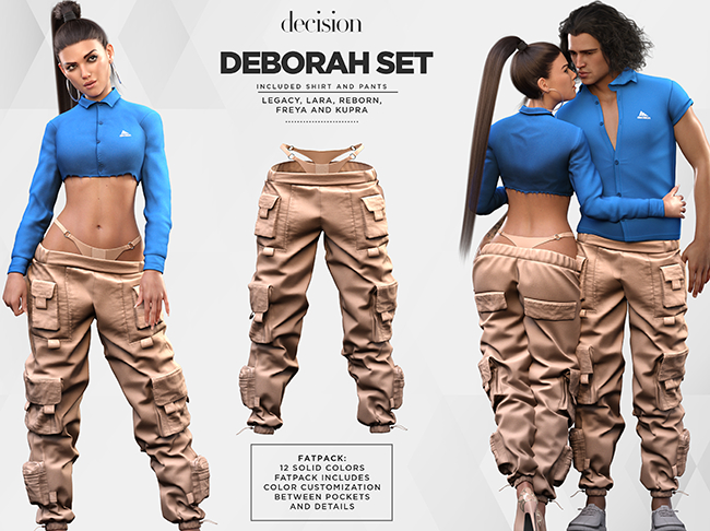 Deborah Pants - CREAM <DECISION>
