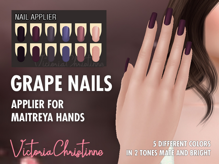 VIC Box Nails Maitreya Applier Grape
