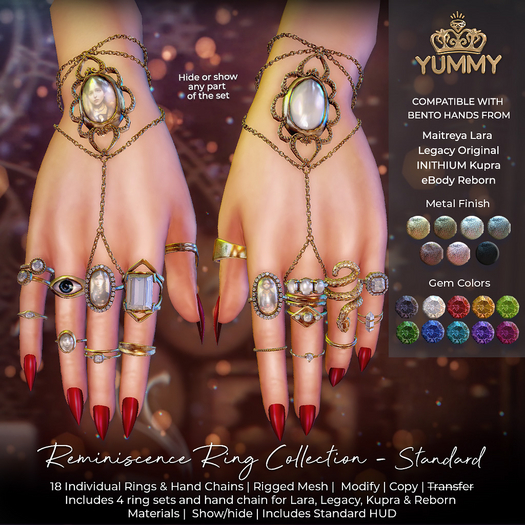 (Yummy) Reminiscence Ring Collection - Standard