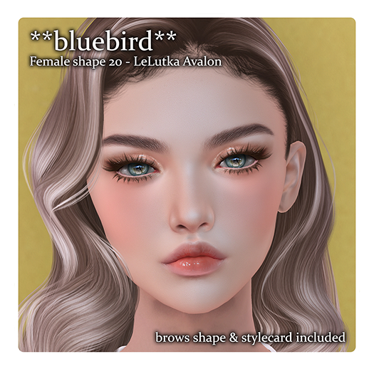 **bluebird** Female shape 20 - LeLutka Avalon