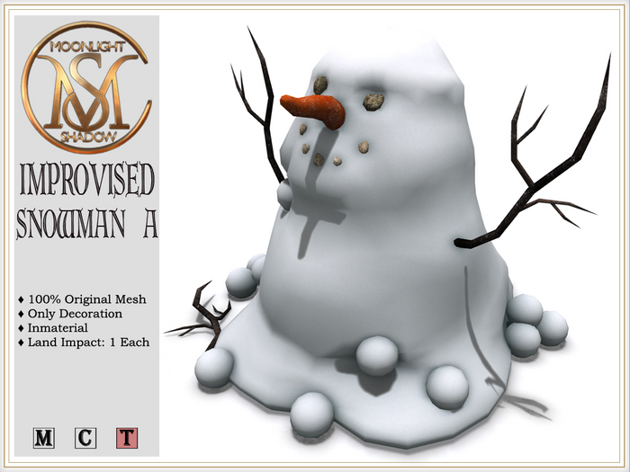 [MoonSha] Improvised Snowman A (Boxed)