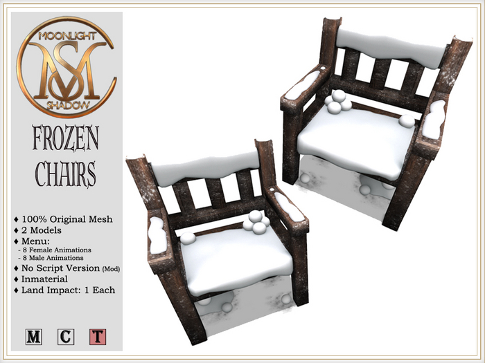 [MoonSha] Frozen Chairs (Boxed)